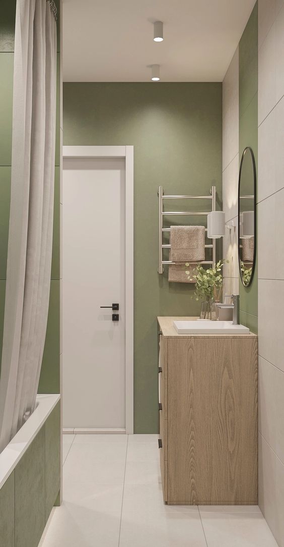 Фото № 21: Весенняя свежесть круглый год: фисташковый цвет в интерьере