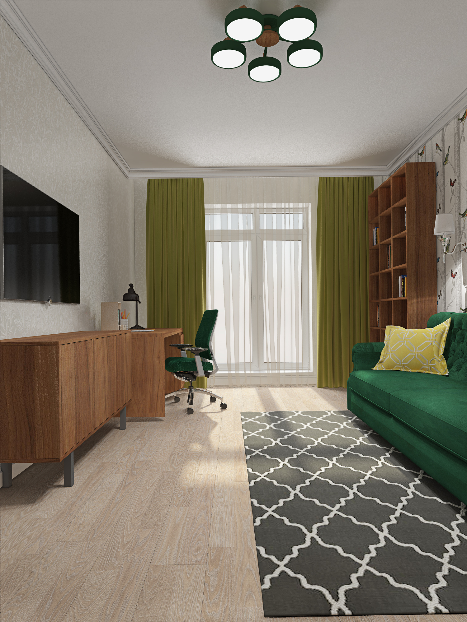 Фото № 3: Как обустроить рабочий уголок в комнате: 15 советов