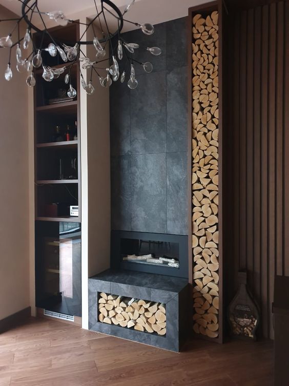 Фото № 3: Гостиные с камином: 12 завораживающих идей