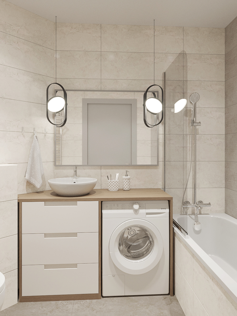 Фото № 2: Цвет в дизайне ванной комнаты: 23 красивых оттенка