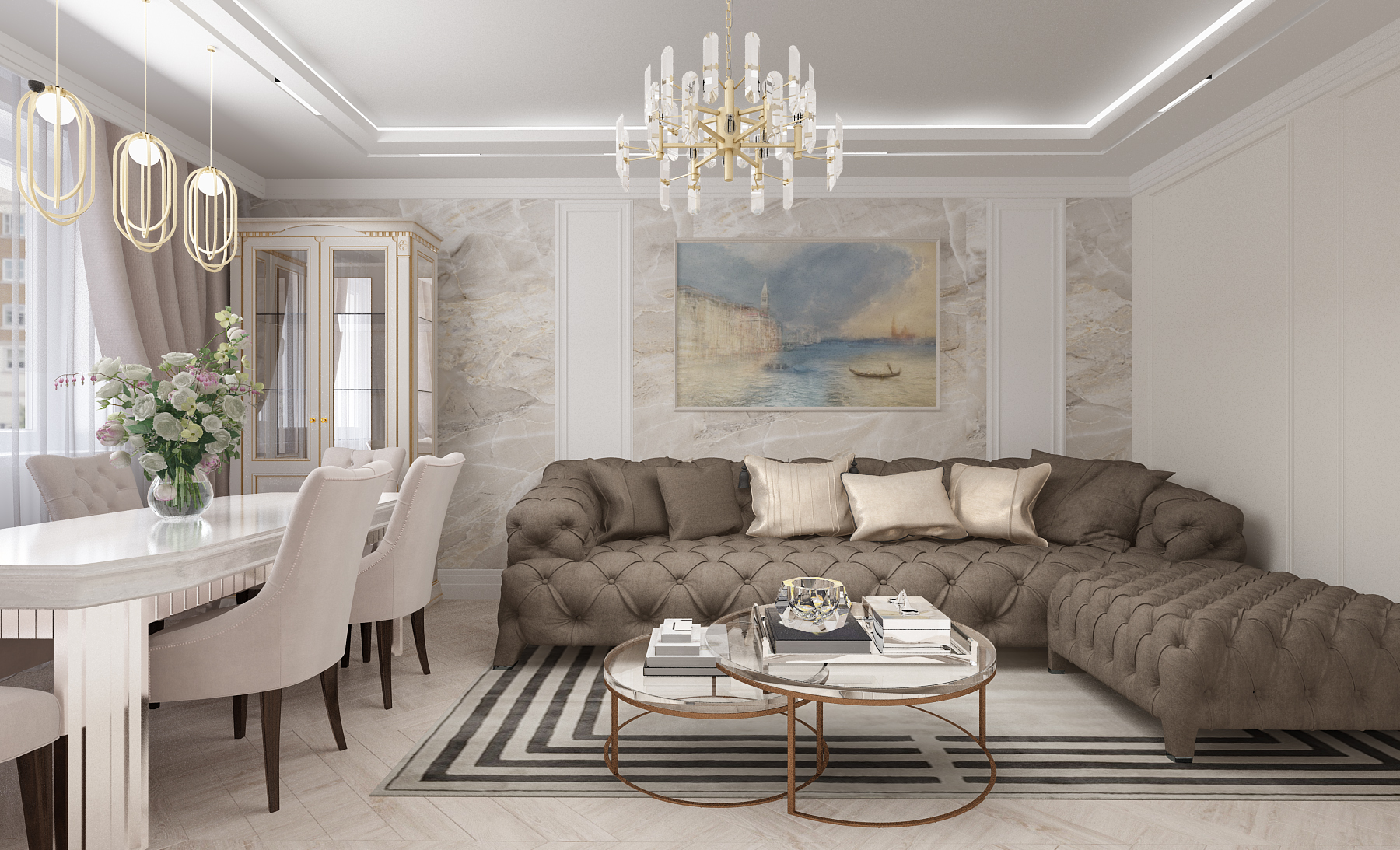 Фото № 9: Английская классика в интерьере: 20 крутых вариантов