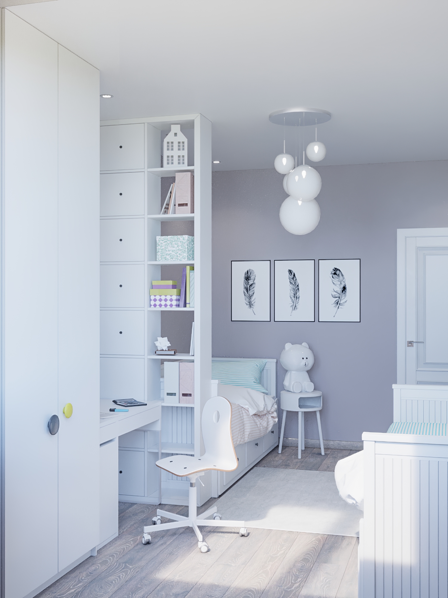 Фото № 13: Беленый дуб в интерьере: особенности и сочетания