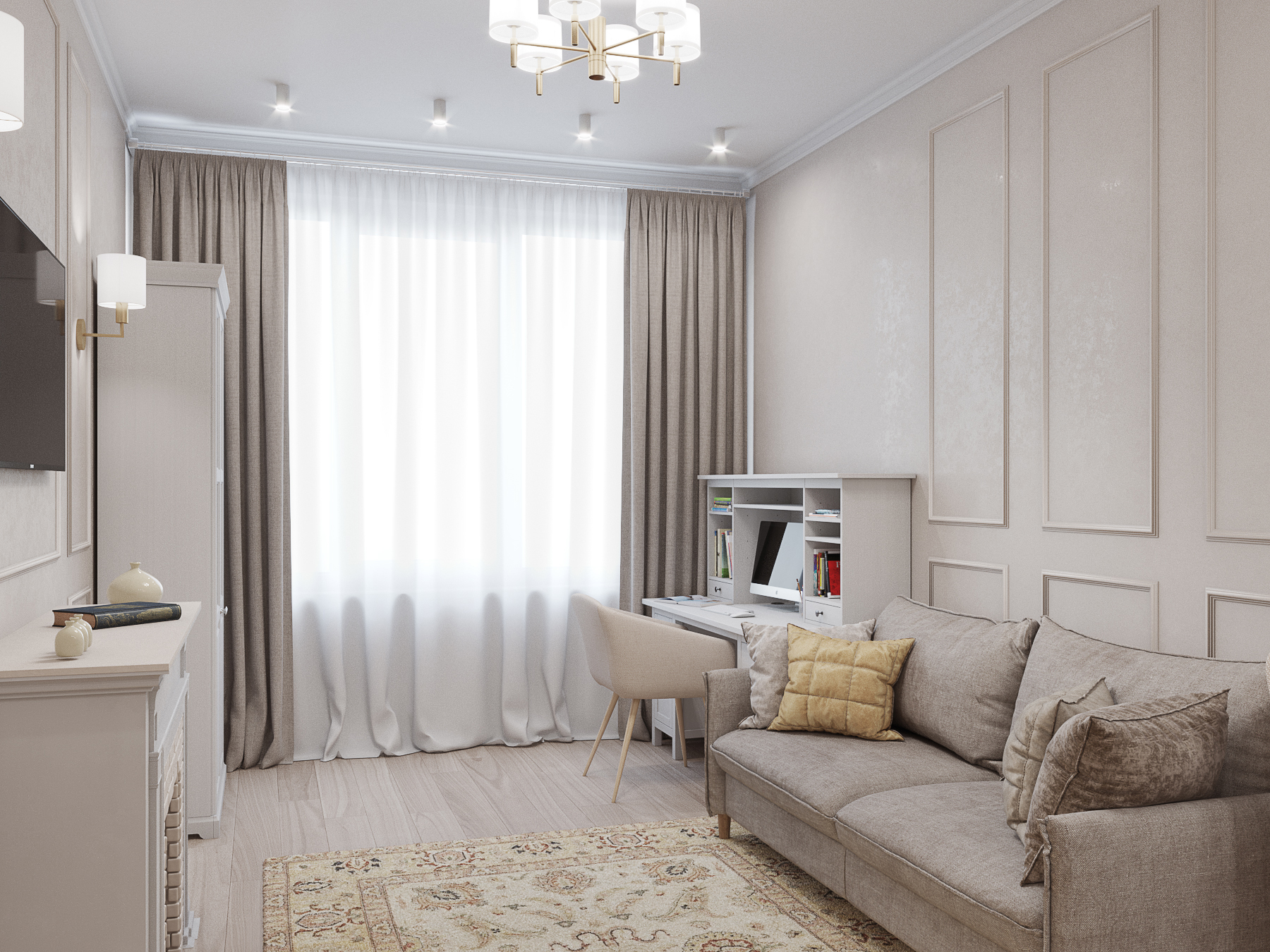 Фото № 11: Беленый дуб в интерьере: особенности и сочетания