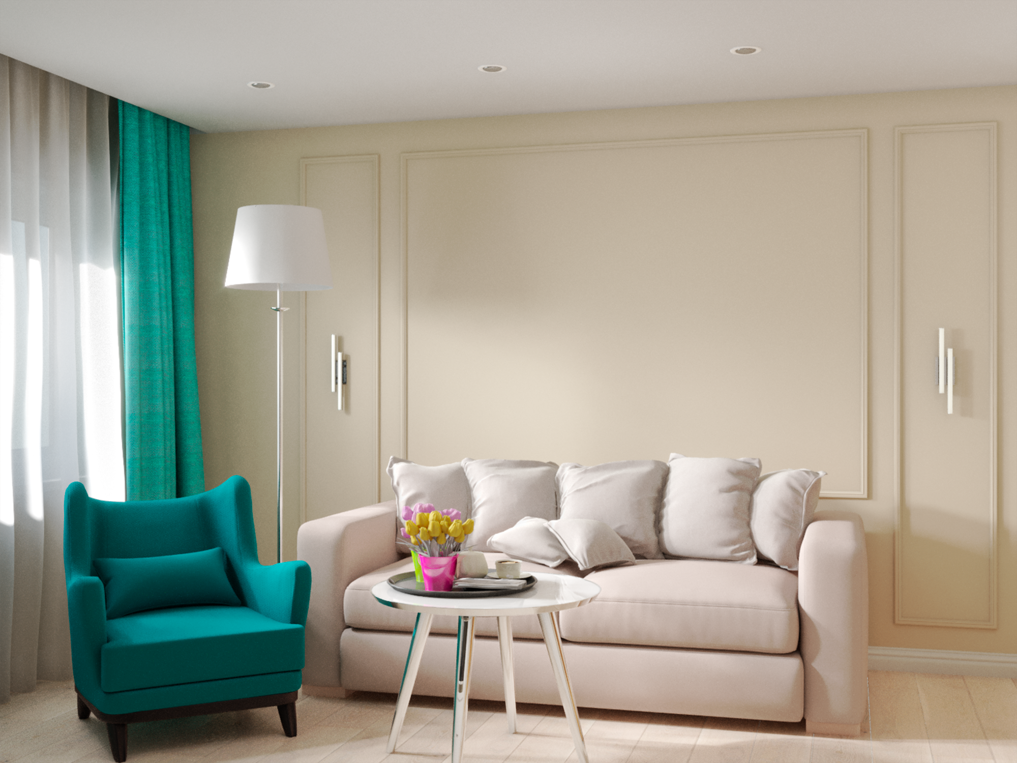 Фото № 9: Беленый дуб в интерьере: особенности и сочетания