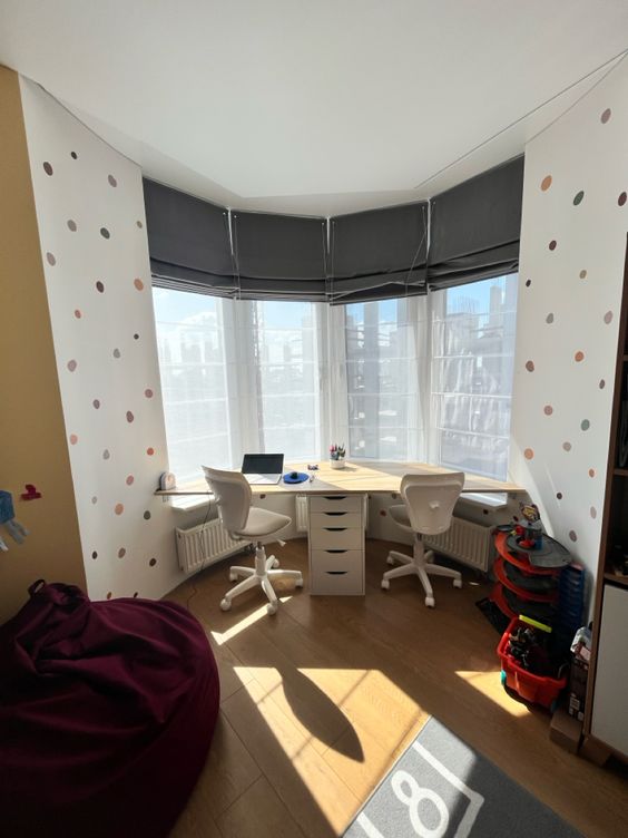 Фото № 12: Подоконник-столешница в интерьере: 15 удачных решений