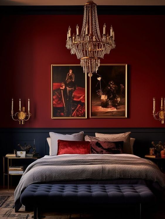 Фото № 16: 20 ярких примеров сочетаний с бордовым в интерьере вашей квартиры