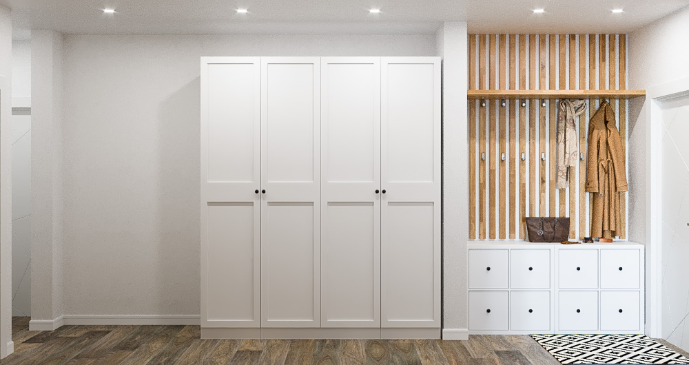 Фото № 8: Обои для прихожей: лайфхаки по выбору и 10 универсальных решений