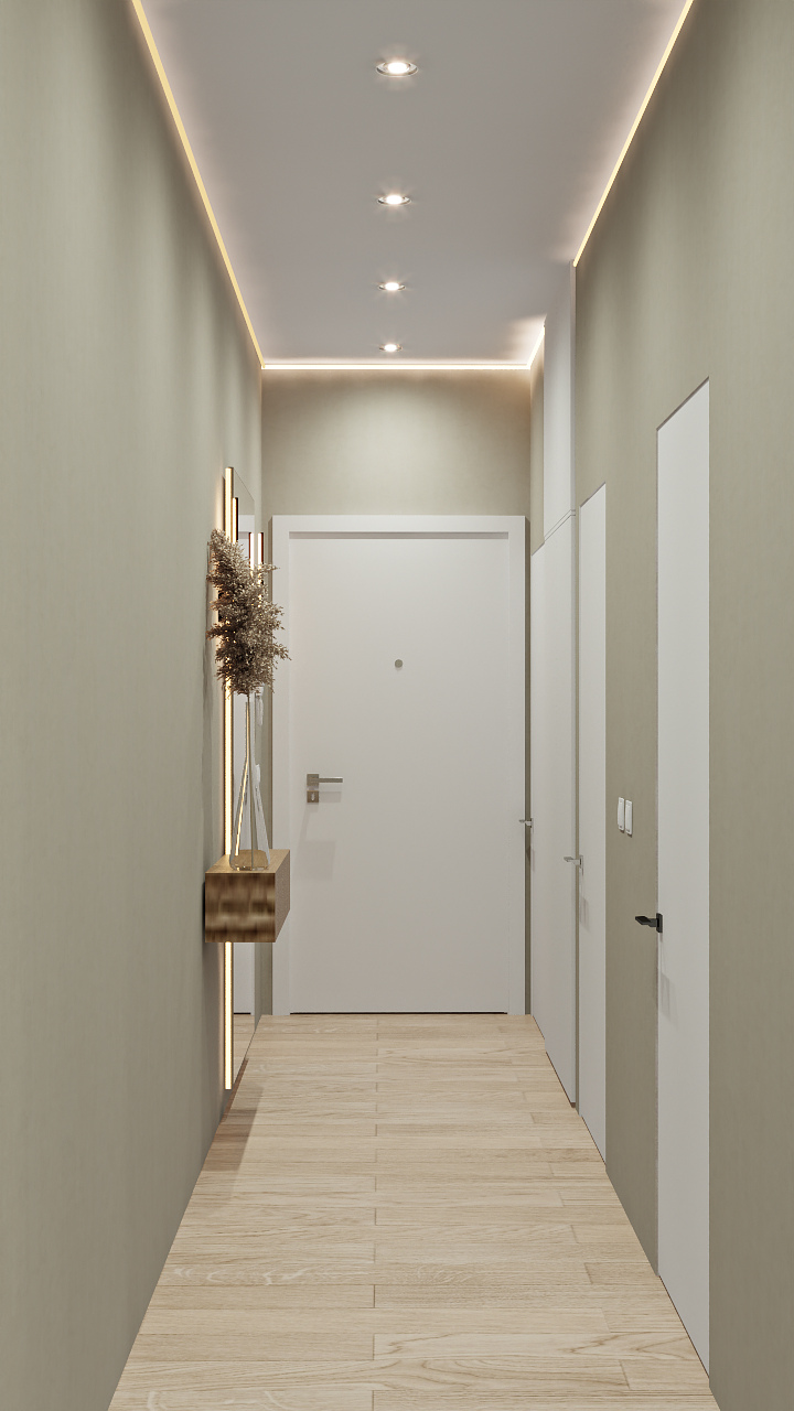 Фото № 12: Обои для прихожей: лайфхаки по выбору и 10 универсальных решений