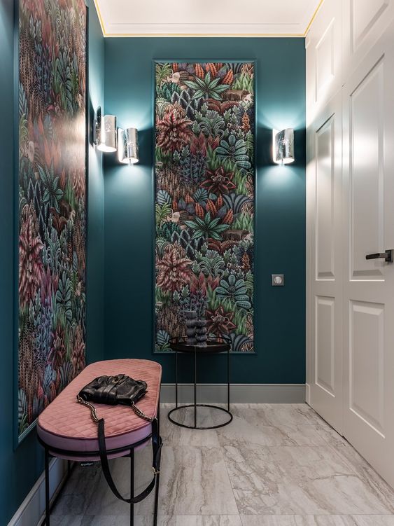 Фото № 14: Обои для прихожей: лайфхаки по выбору и 10 универсальных решений