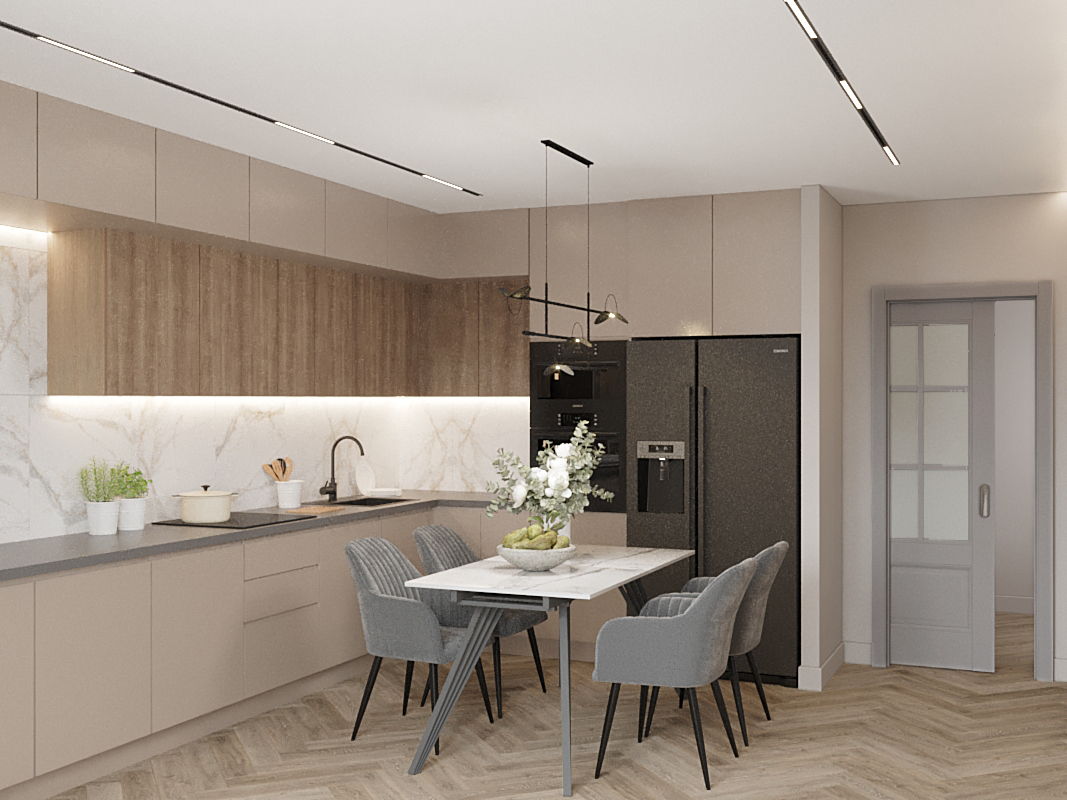 Фото № 12: Как выбрать обои для кухни: советы и примеры 