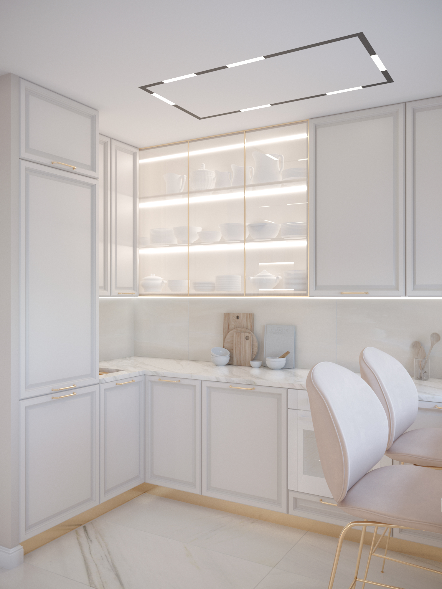 Фото № 8: Дизайн кухни со стиральной машиной: секреты и тонкости