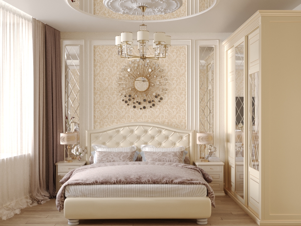 Фото № 2: Для каких стилей интерьера подходят обои золотого цвета