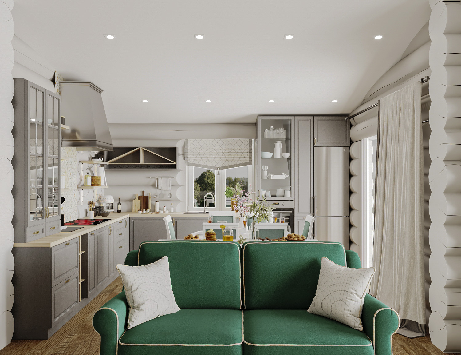 Фото № 3: Выбор скатерти на стол в гостиную или кухню: что нужно знать