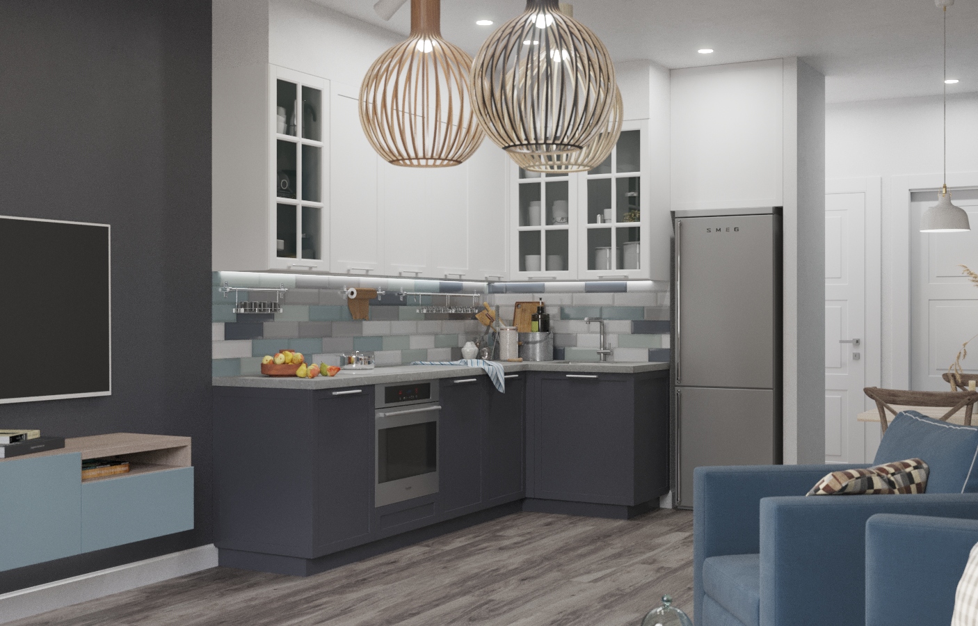 Фото № 11: Как обустроить хранение на маленькой кухне: 12 крутых советов