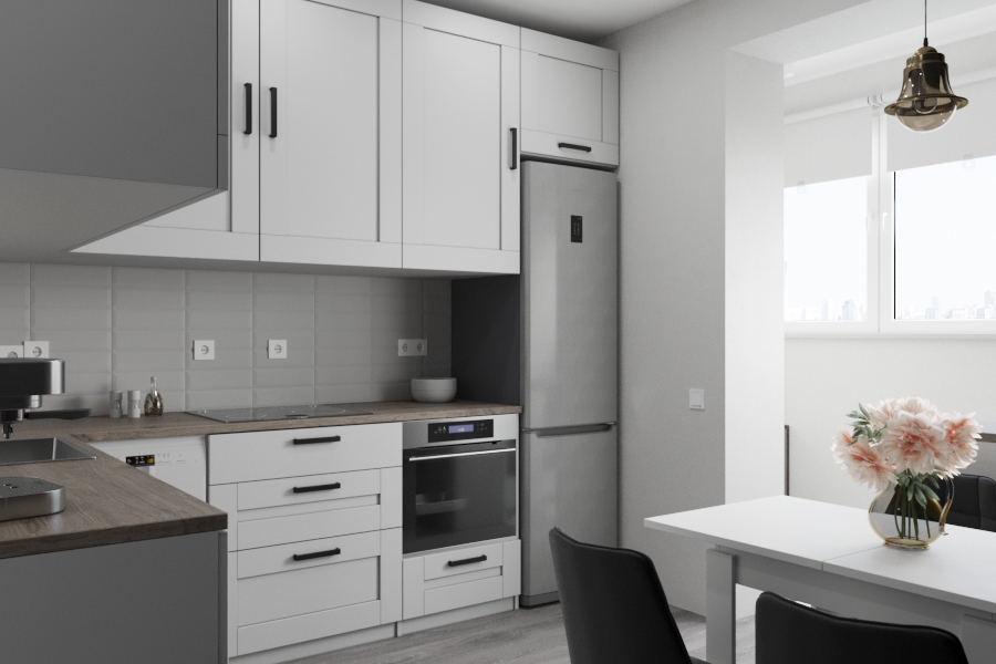 Фото № 10: Как обустроить хранение на маленькой кухне: 12 крутых советов