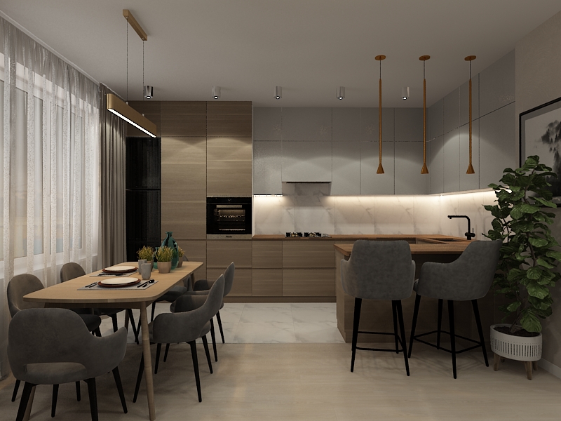 Фото № 15: Какой фасад подойдет для вашей кухни: 20 стильных вариантов