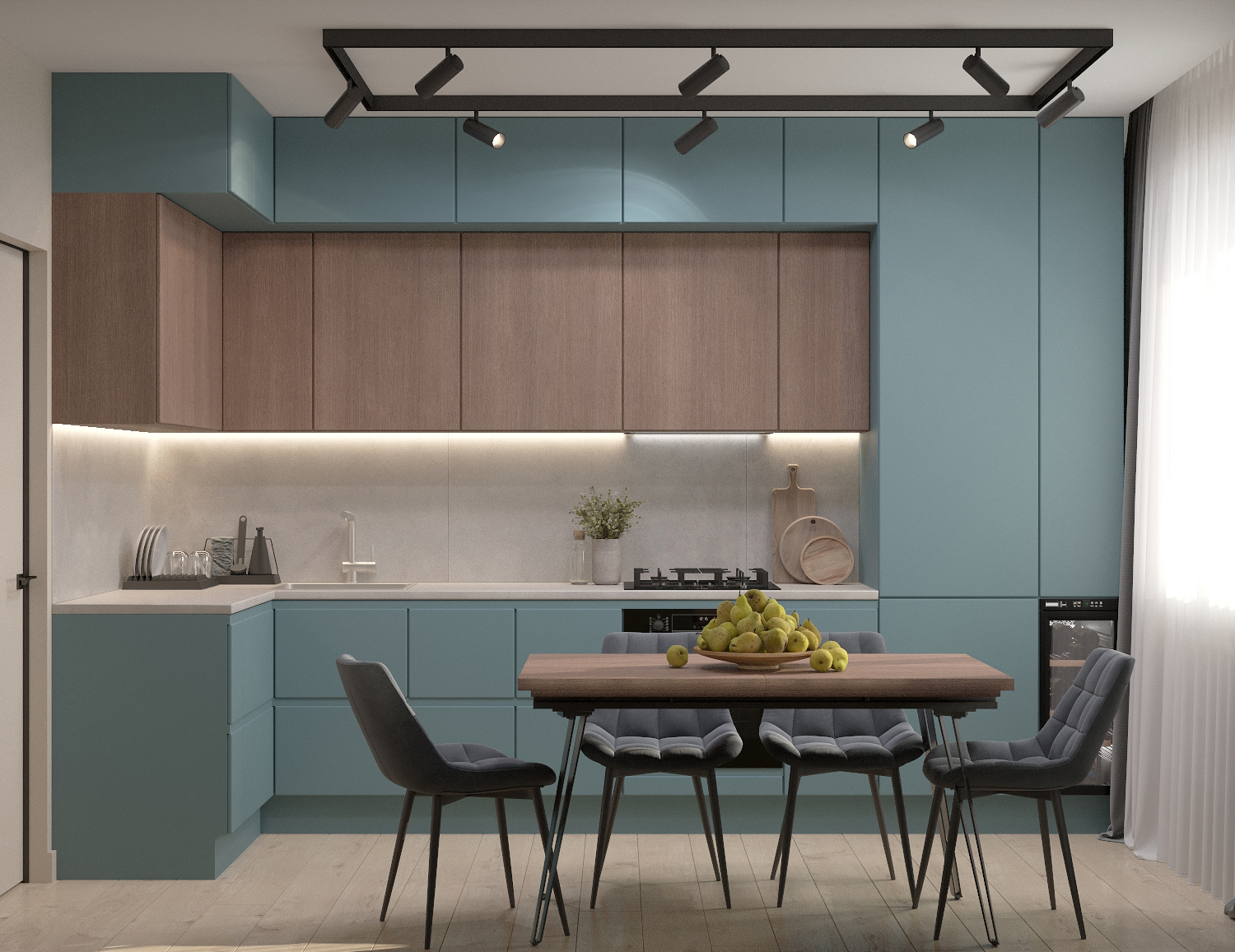 Фото № 16: Какой фасад подойдет для вашей кухни: 20 стильных вариантов