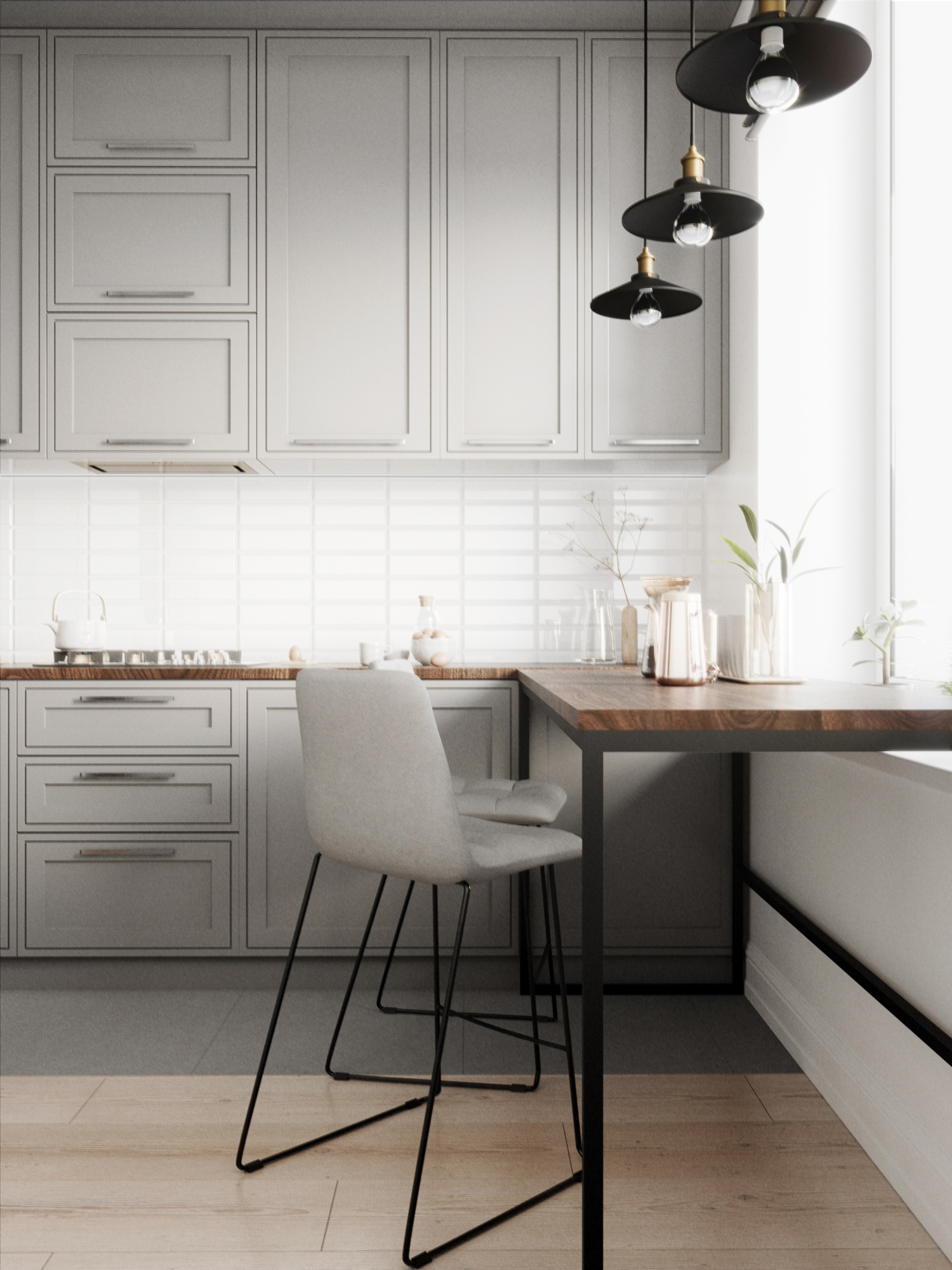 Фото № 14: Какой фасад подойдет для вашей кухни: 20 стильных вариантов