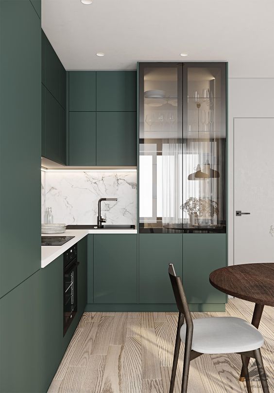 Фото № 11: Какой фасад подойдет для вашей кухни: 20 стильных вариантов