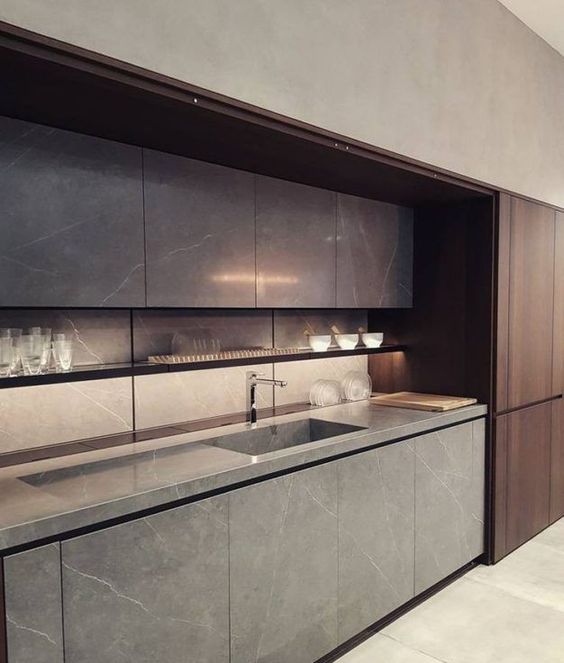 Фото № 6: Какой фасад подойдет для вашей кухни: 20 стильных вариантов