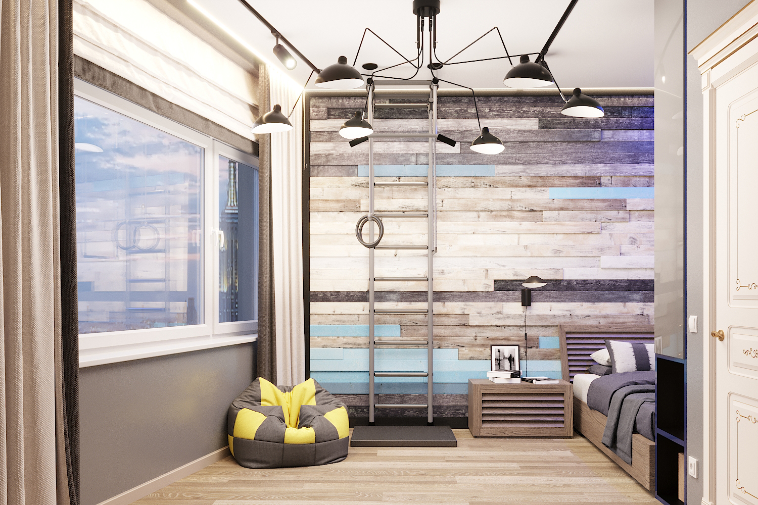 Фото № 2: Шторы-плиссе на окна разной формы: советы по выбору