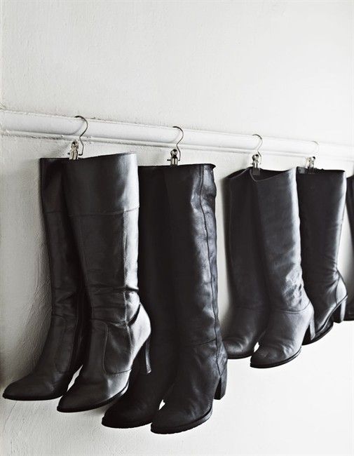 Фото № 15: 20 необычных способов хранения обуви в квартире