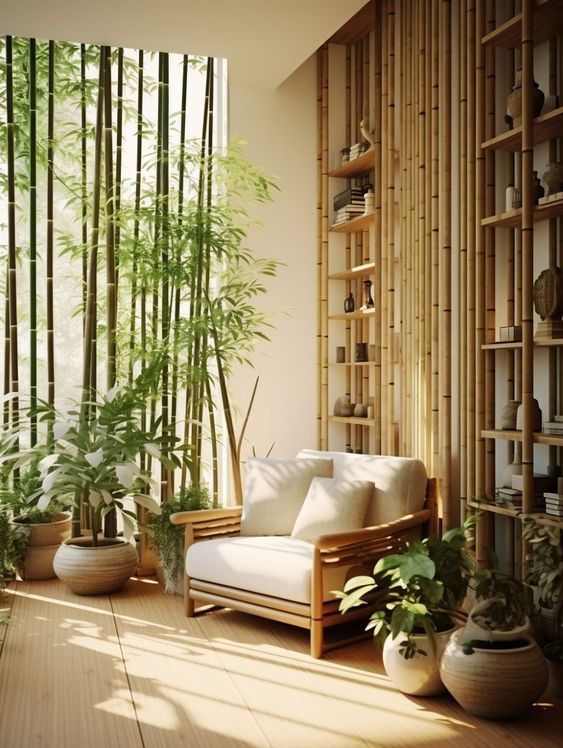 Фото № 30: 37 интерьеров с использованием бамбука
