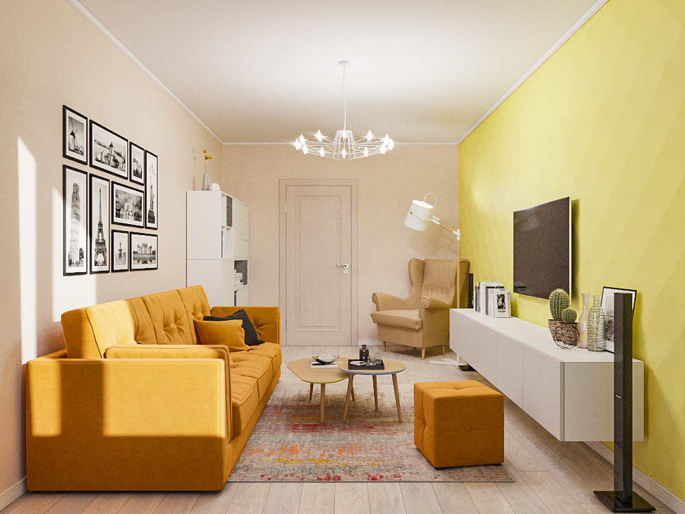 Фото № 1: Как оформить маленькую гостиную: советы от RеRooms