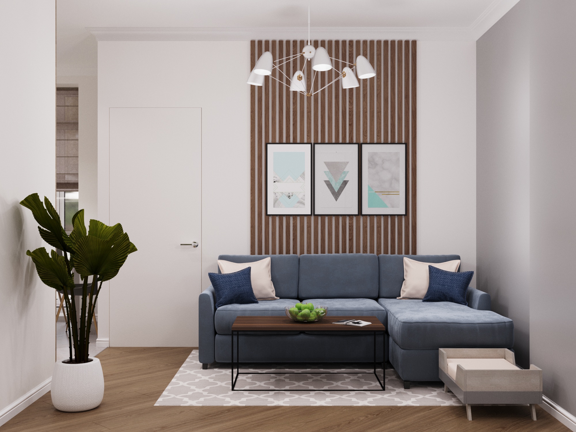 Фото № 7: Как оформить маленькую гостиную: советы от RеRooms