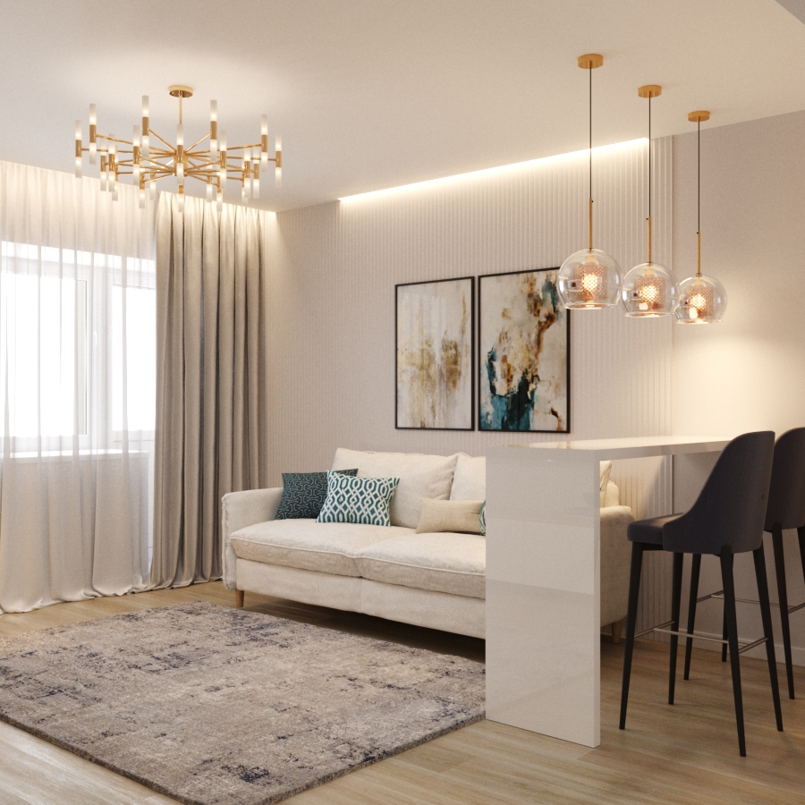 Фото № 8: Как оформить маленькую гостиную: советы от RеRooms