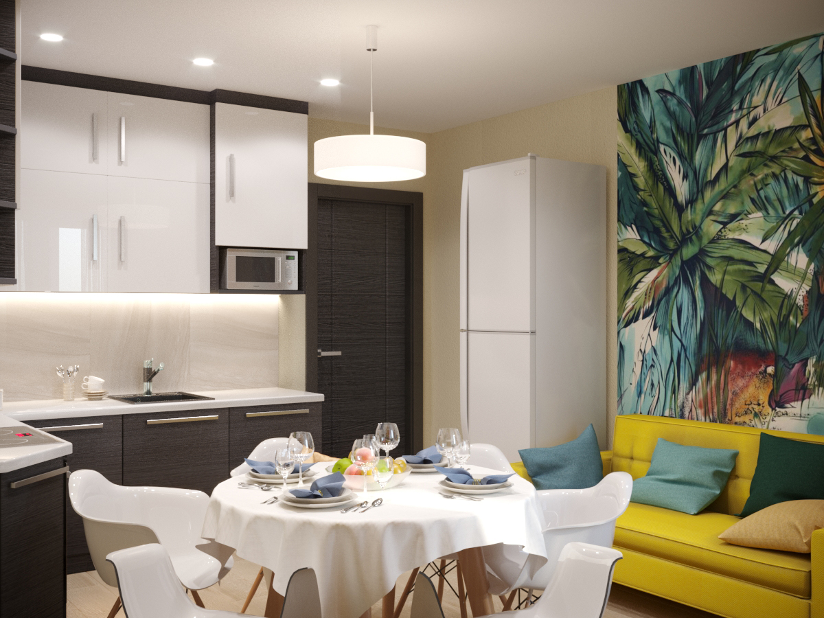 Фото № 14: Естественный орнамент в интерьере: 15 необычных идей