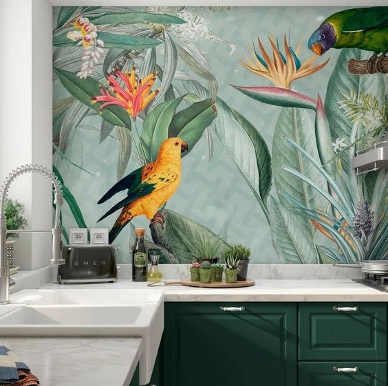 Фото № 1: Естественный орнамент в интерьере: 15 необычных идей