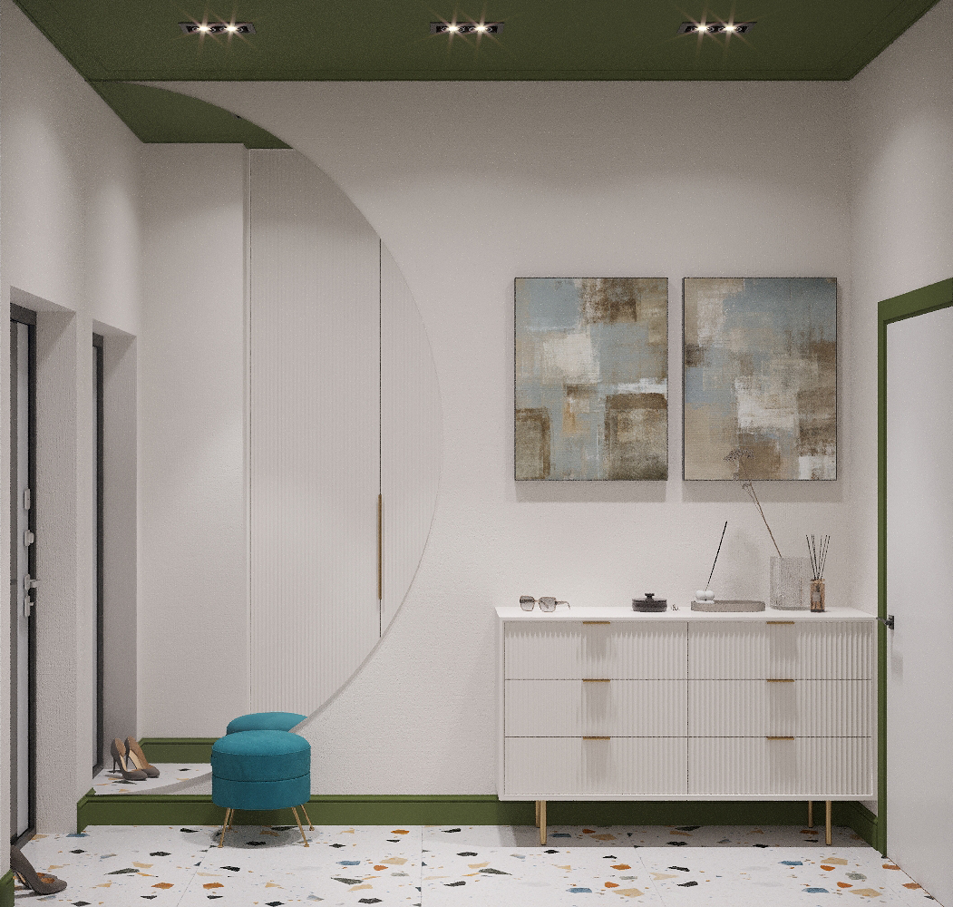 Фото № 2: Зонирование квартиры с помощью зеркал: 10 стильных вариантов