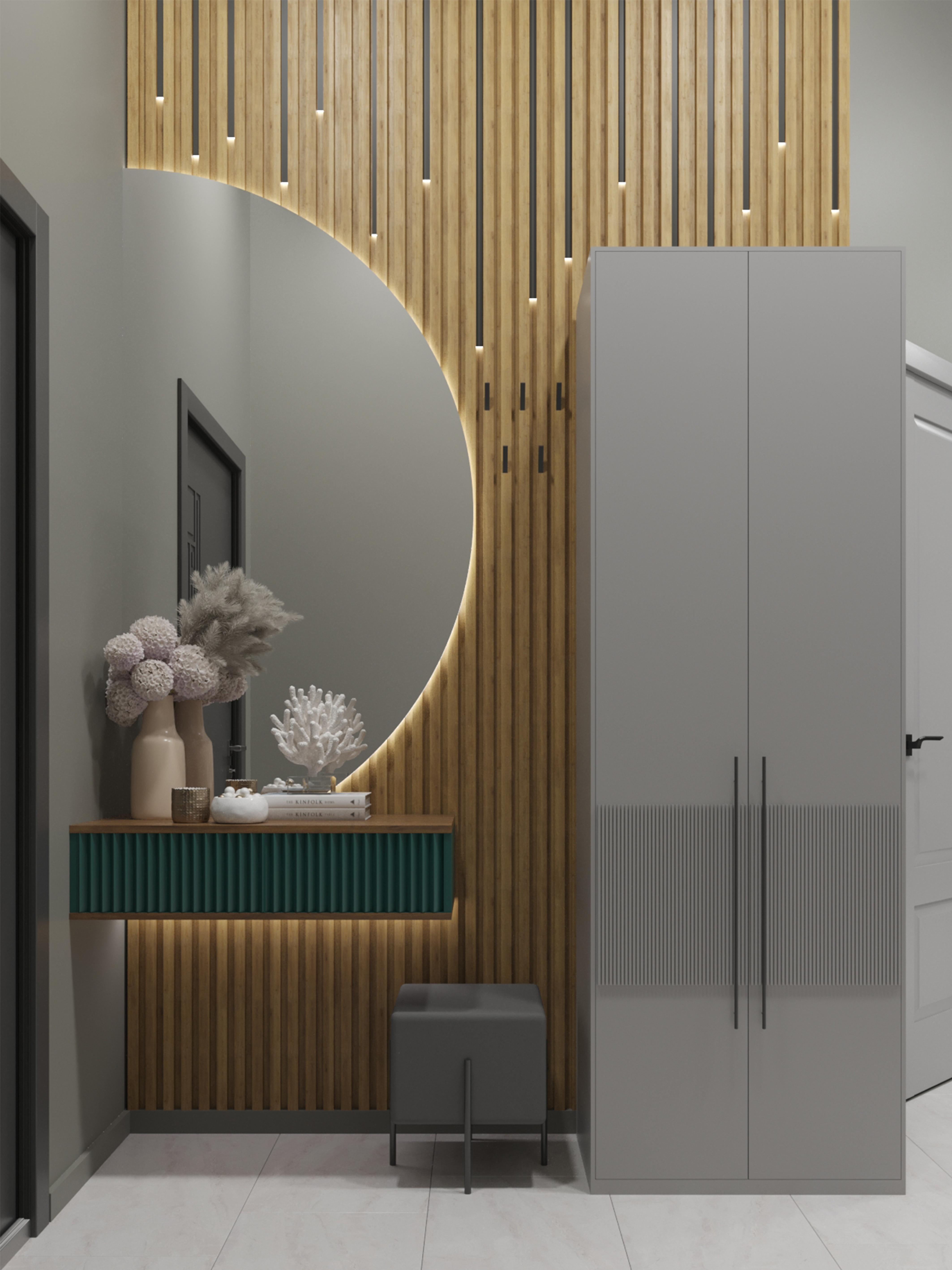 Фото № 4: Зонирование квартиры с помощью зеркал: 10 стильных вариантов