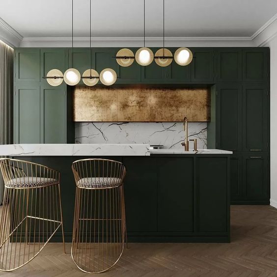 Фото № 7: Кухня в стиле ар-деко: 30 примеров характерного дизайна