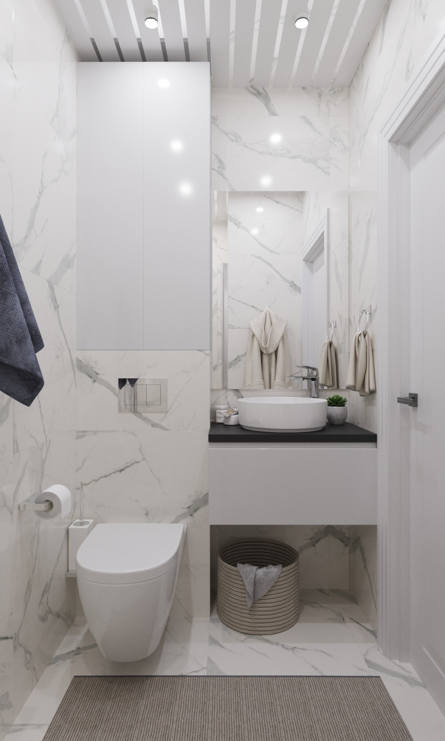 Фото № 5: Дизайн трехкомнатной квартиры с пианино в современном стиле