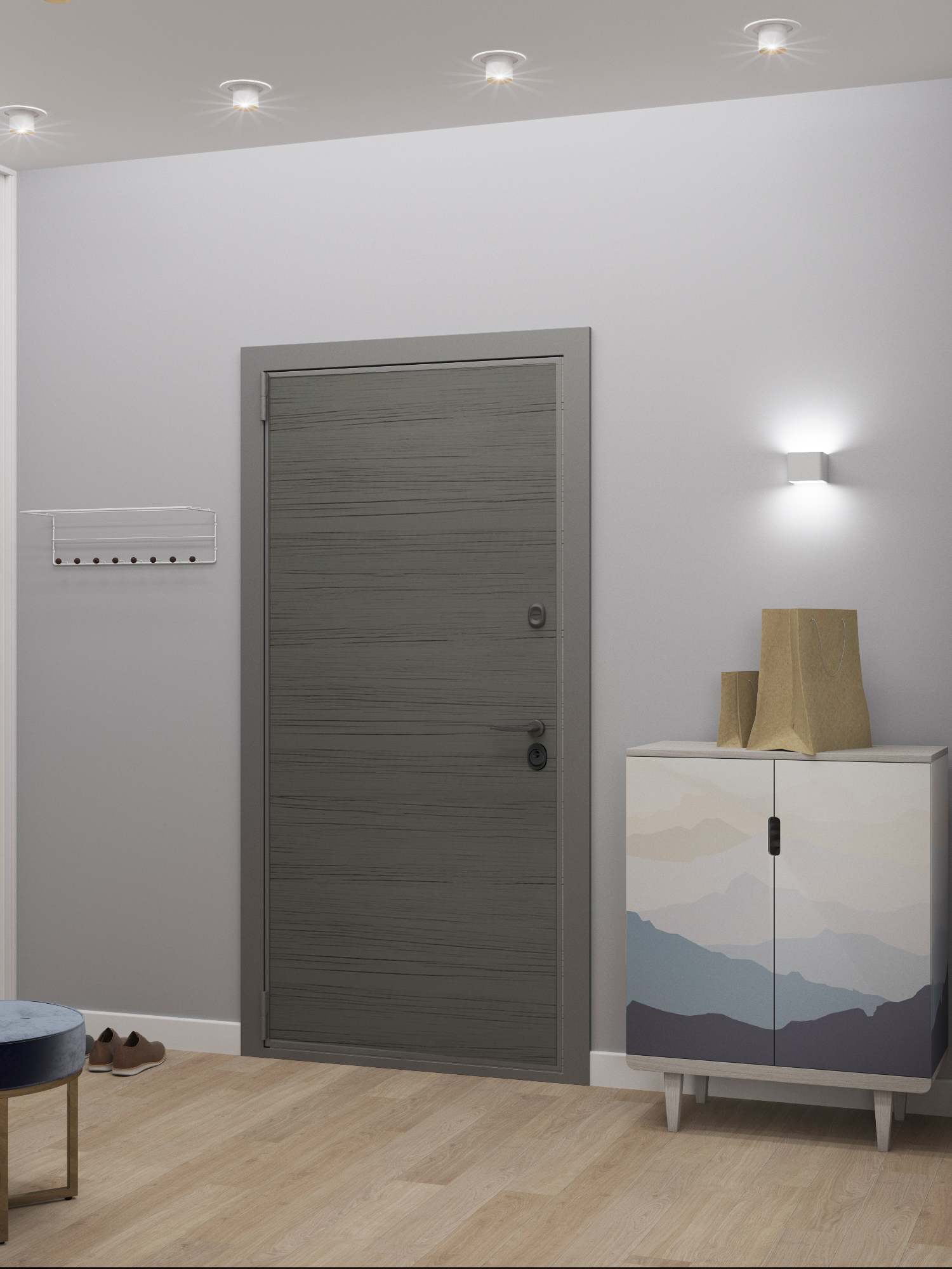 Фото № 2: Для счастья много не надо: уютная однушка в теплых тонах с миниатюрной спальней