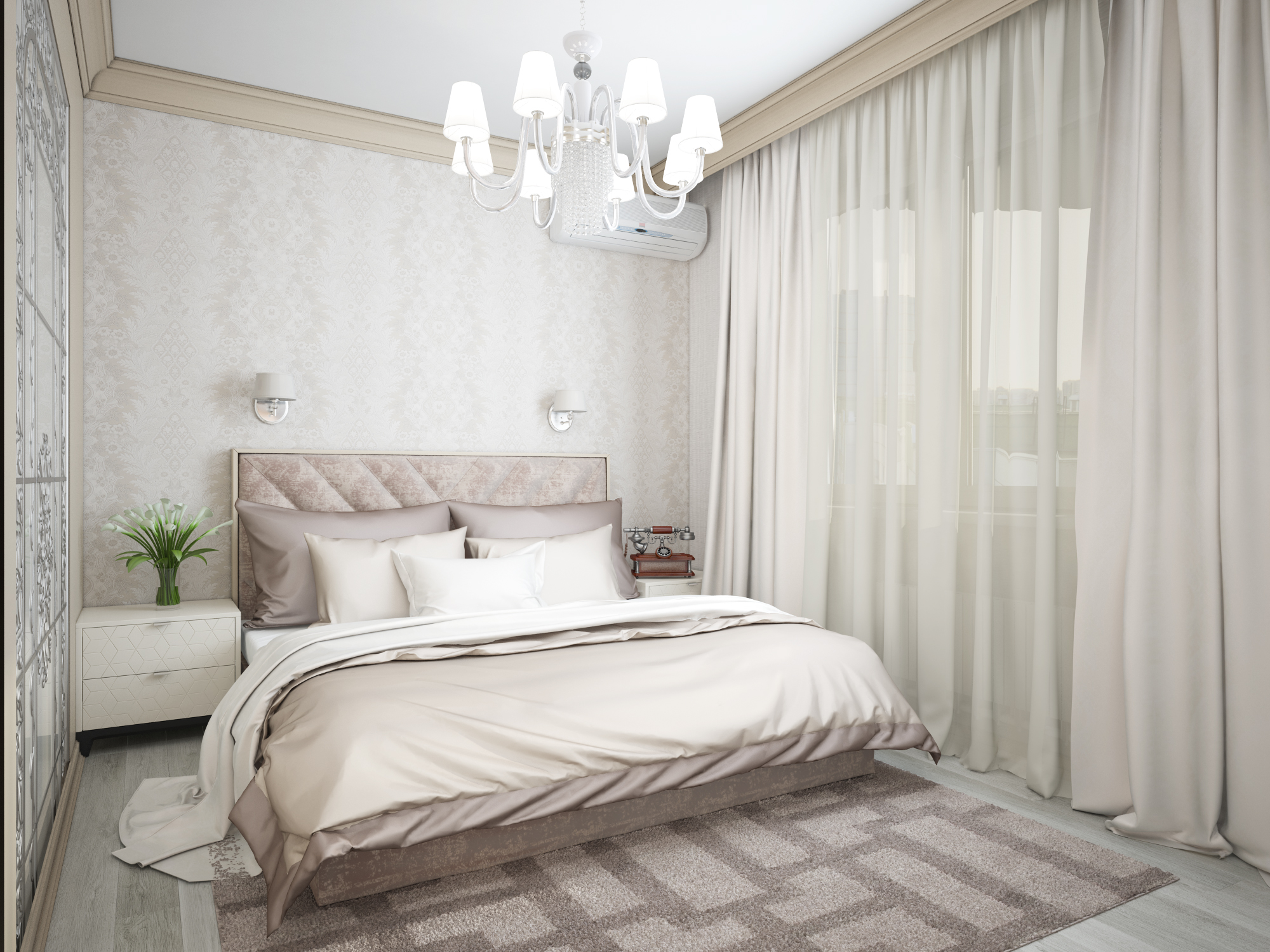 Фото № 5: Курортная мечта: светлая двухкомнатная квартира в Сочи с уютной детской