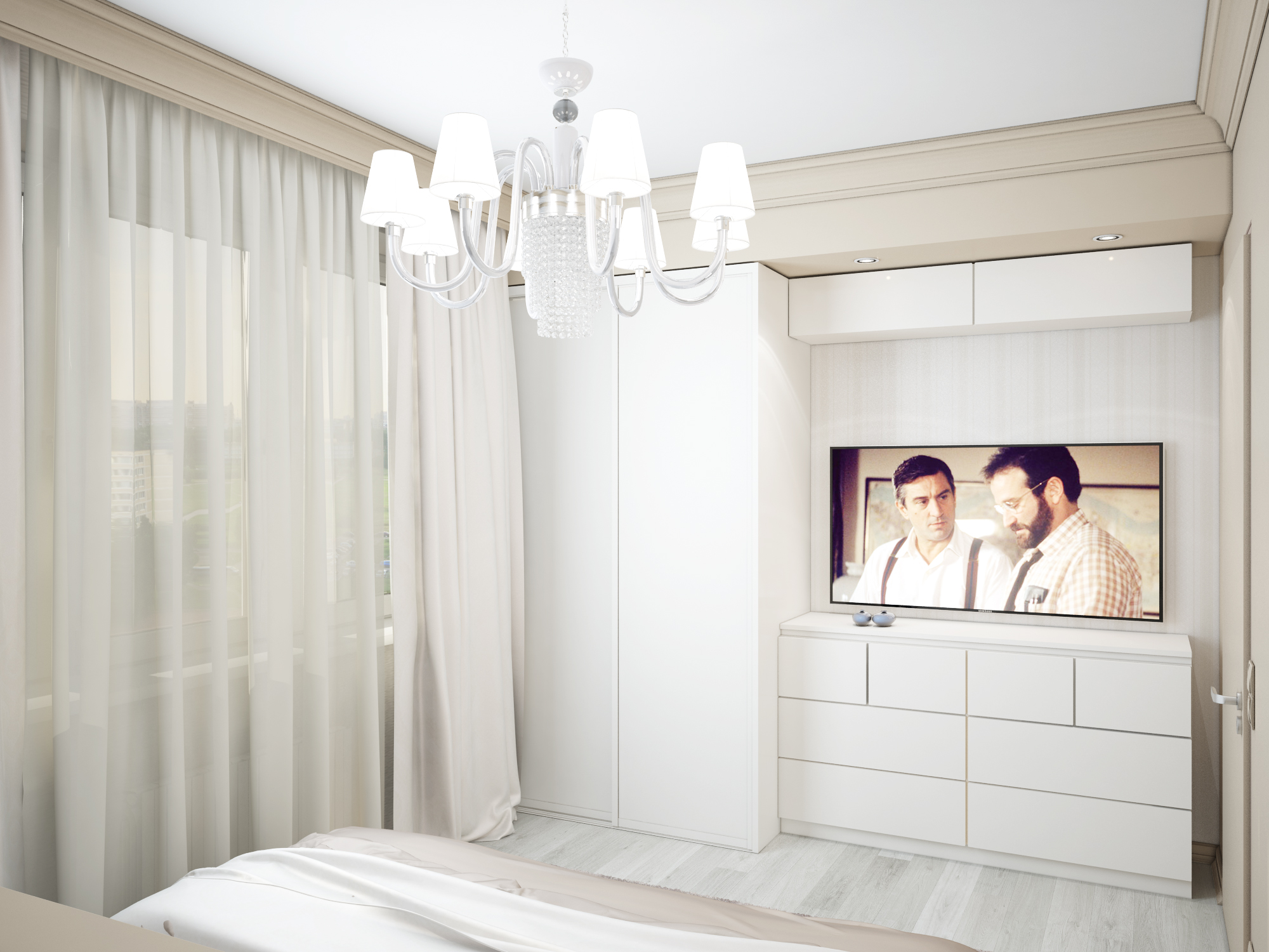 Фото № 7: Курортная мечта: светлая двухкомнатная квартира в Сочи с уютной детской