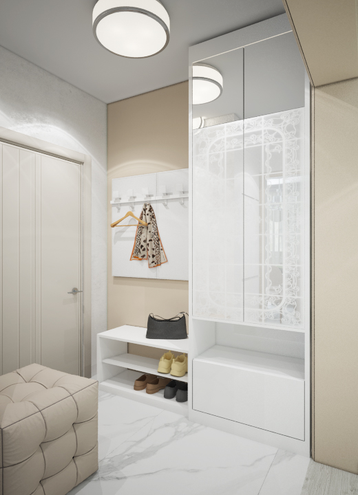 Фото № 1: Курортная мечта: светлая двухкомнатная квартира в Сочи с уютной детской