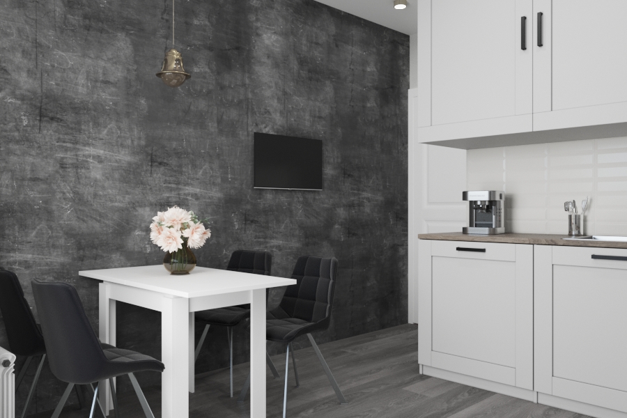 Фото № 2: Обзор обеденных столов для кухни: лучшие модели и материалы