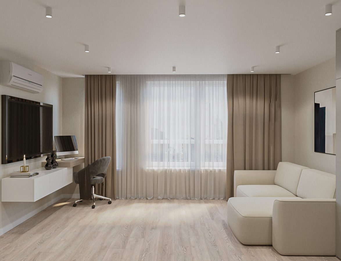 Фото № 3: Спальня-гостиная: 10 правил объединения