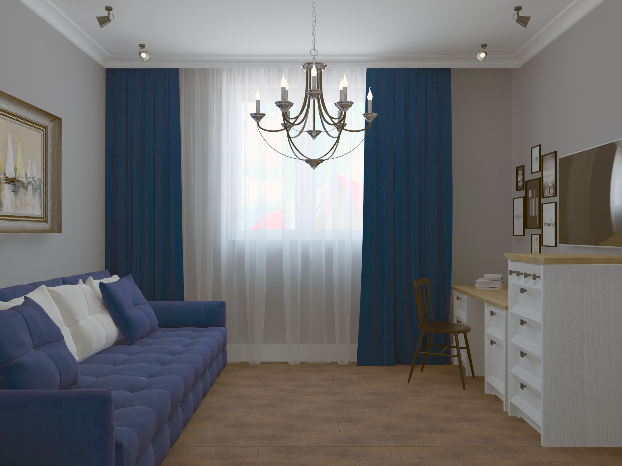 Фото № 12: Спальня-гостиная: 10 правил объединения