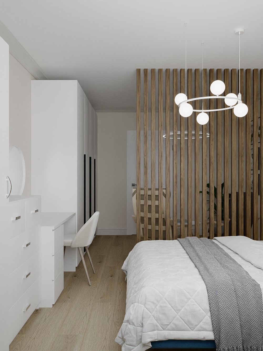 Фото № 6: Спальня-гостиная: 10 правил объединения