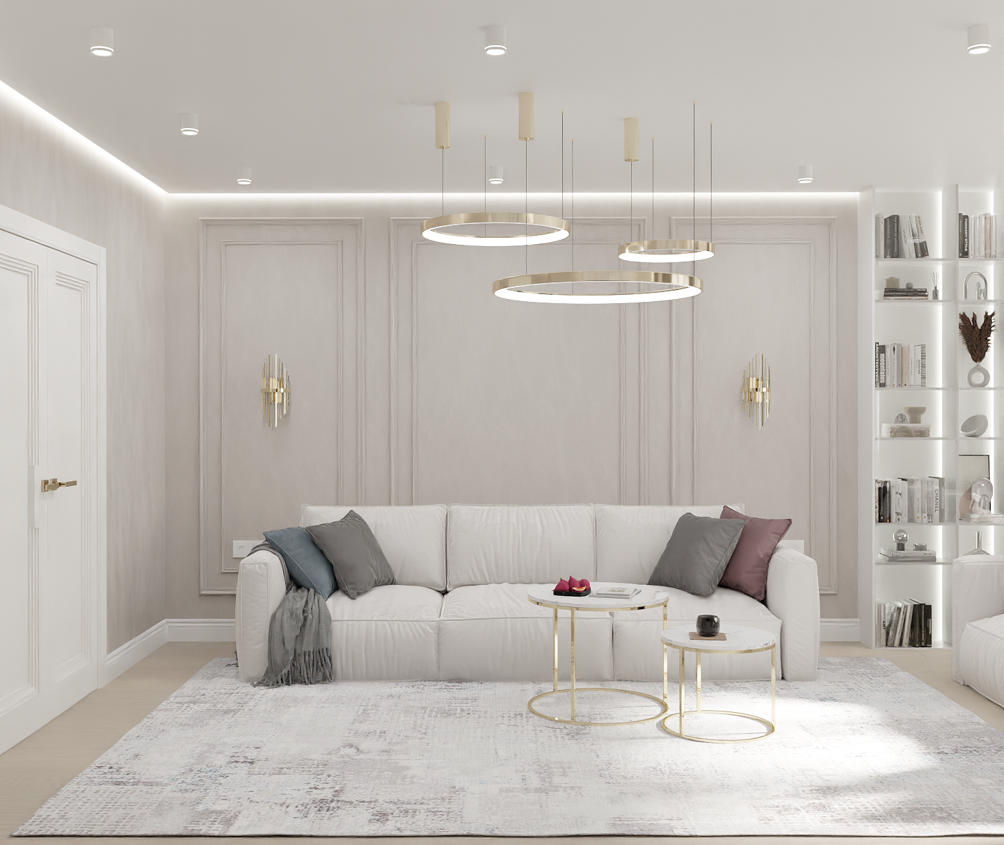 Фото № 24: Гостиная в стиле ар-деко: 20 красивых примеров