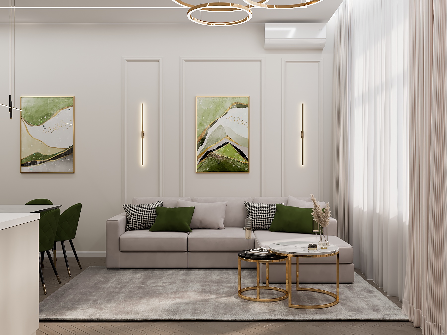 Фото № 10: Гостиная в стиле ар-деко: 20 красивых примеров