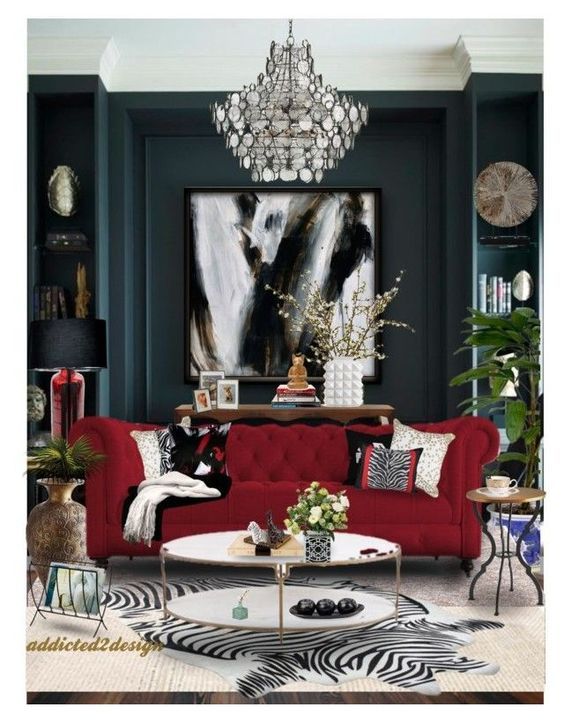 Фото № 20: Гостиная в стиле ар-деко: 20 красивых примеров