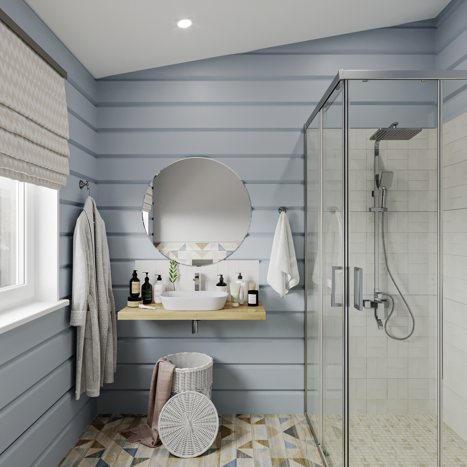 Фото № 2: Ванная в стиле прованс: создаем дома настроение летних лугов