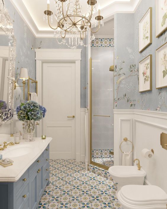 Фото № 5: Ванная в стиле прованс: создаем дома настроение летних лугов