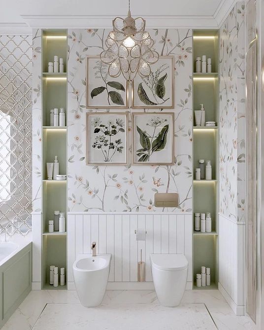 Фото № 10: Ванная в стиле прованс: создаем дома настроение летних лугов